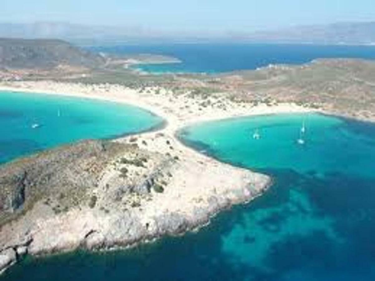 House With Sea View Close To Platanias Vrisai ภายนอก รูปภาพ